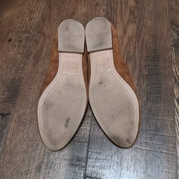 ALDO Women's Joeya Suede Slip-On Loafer Size 8 - Picture 5 of 7